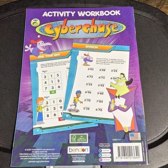 Bendon Publishing PBS Kids Cyberchase Social / Emotional Skills Workb… - Picture 3 of 4